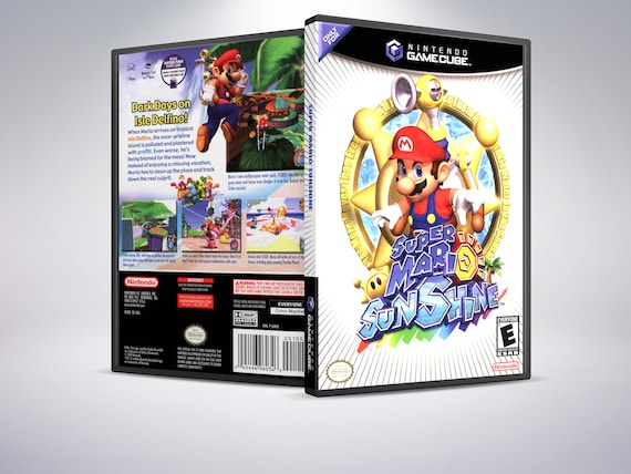 Super mario sunshine on sale case