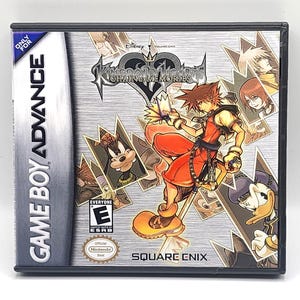 Étui personnalisé - Kingdom of Hearts - Pas de jeu - Pas de manuel - Étui de jeu Gameboy Advance - Étui de jeu GBA - Étui de jeu personnalisé