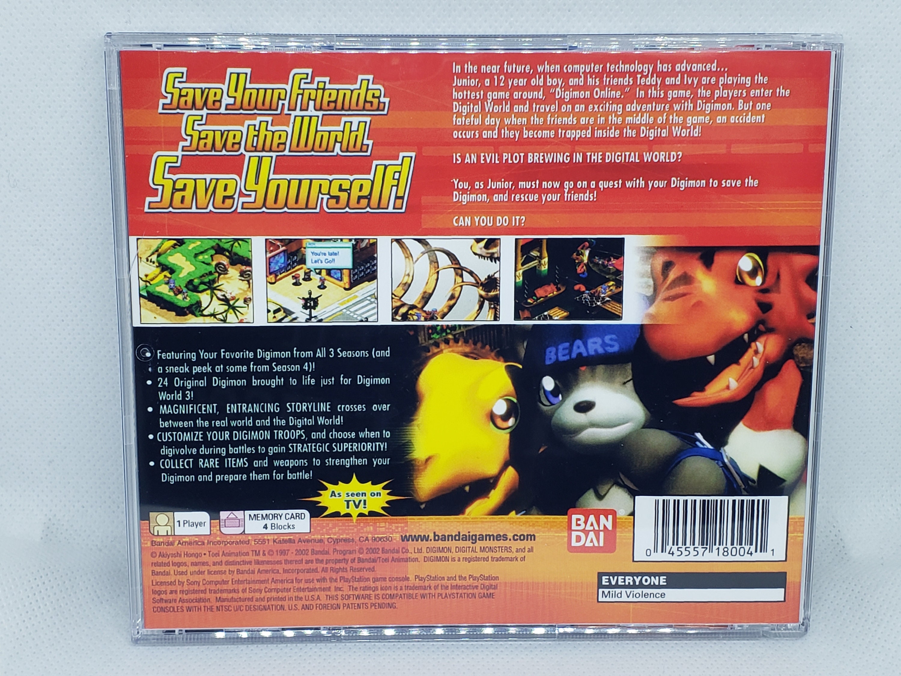 digimon world 3 card game - (PS1) PlayStation 1 [Pre-Owned] EVENTDigimon Card Game