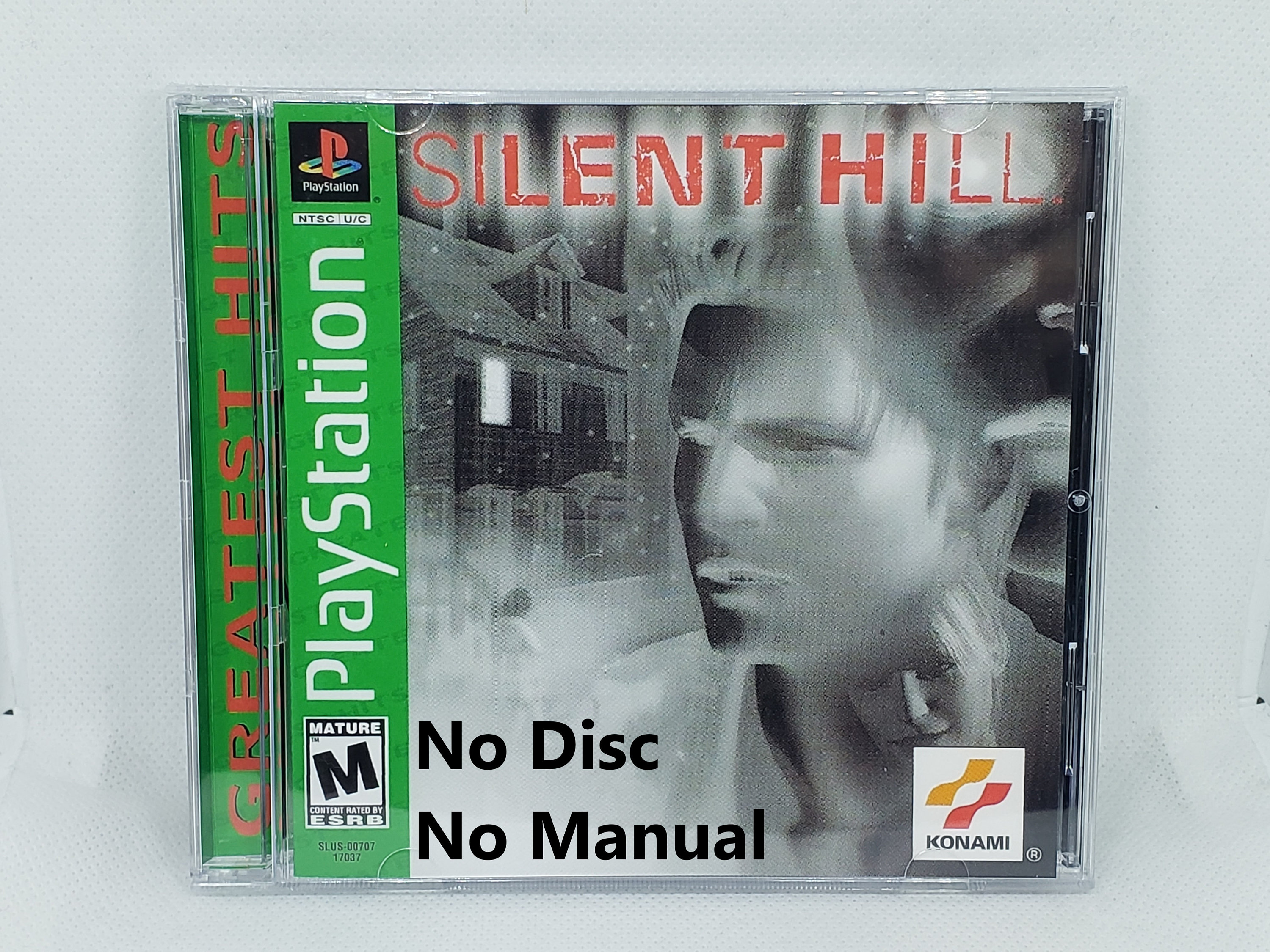 Silent Hill Greatest Hits Reproduction Case - No Disc - No Manual 