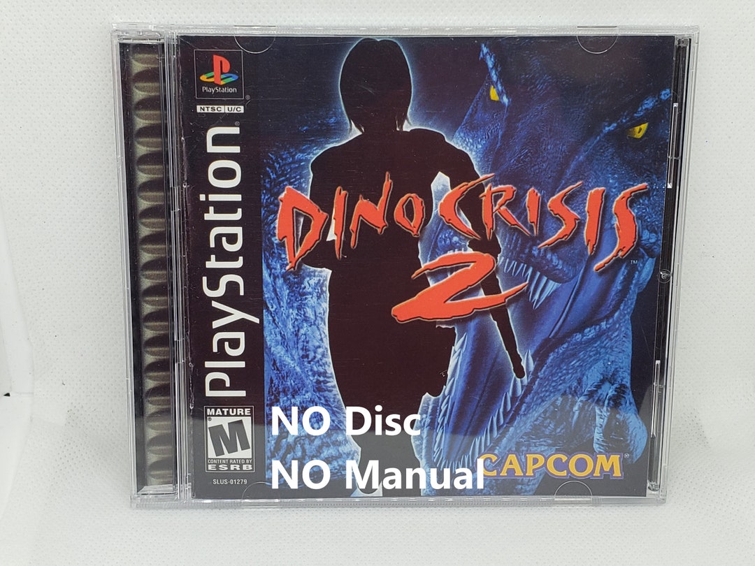 Dino Crisis Reproduction Case No Disc No Manual PS1