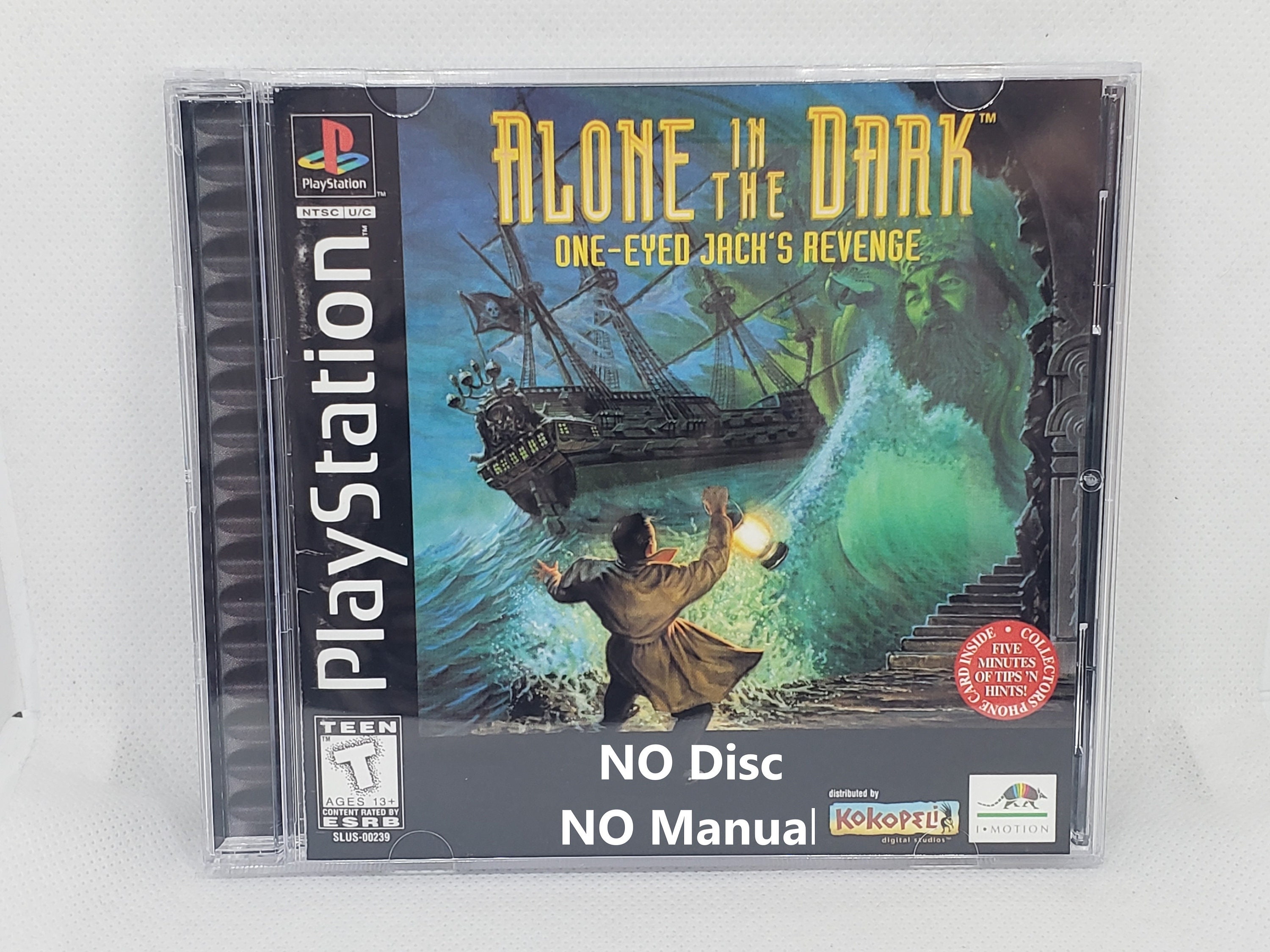 Console Sony PlayStation 1 PS1 SCPH-9002 Avec Jeu Alone In The Dark Et Carte Mémoire
