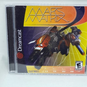 Mars Matrix Reproduction Case - No Disc - No Manual - Sega Dreamcast