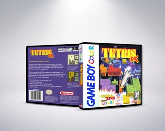 Tetris DX Gehäuse - Tetris DX - Keine Spiel - Keine Anleitung - Gameboy Color - GBC Gehäuse