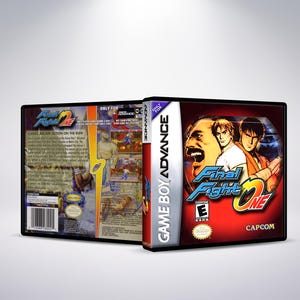 Custom Case - Final Fight One - No Game - No Manual - Gameboy Advance - GBA case
