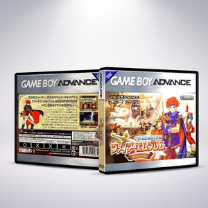 Puede incluir: Cartucho de juego Game Boy Advance para Fire Emblem: The Binding Blade. La parte frontal del cartucho presenta una ilustración roja, azul y blanca de un personaje sosteniendo una espada. El texto "Fire Emblem" y "The Binding Blade" está impreso en blanco sobre una pancarta roja. La parte posterior del cartucho presenta un personaje con un atuendo rojo y azul sosteniendo una espada. El texto "Game Boy Advance" está impreso en blanco sobre un fondo negro.