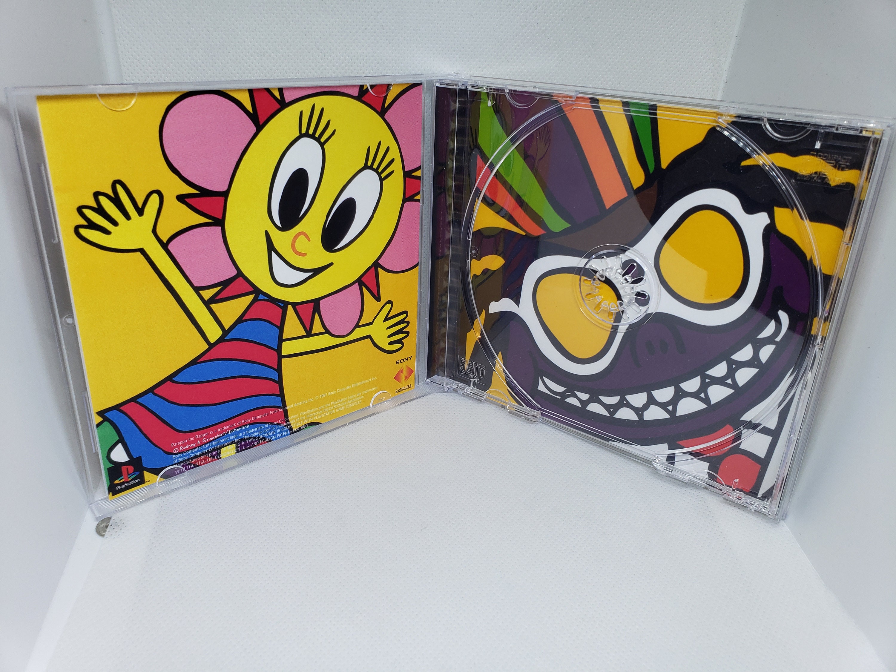 Parappa the Rapper Reproduction Case - No Disc - No Manual - PS1 - Sony ...
