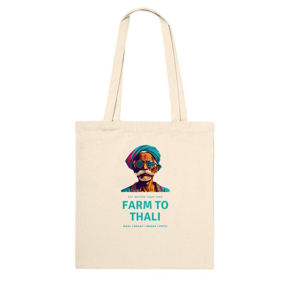 Tribal Print Jute Bag - Say No to Plastic, Yes to Change! – avacayam