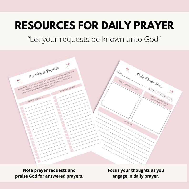 Prayer Tools.pdf Bible Study Tools, Scripture Study and Reflection, Prayer Requests ...