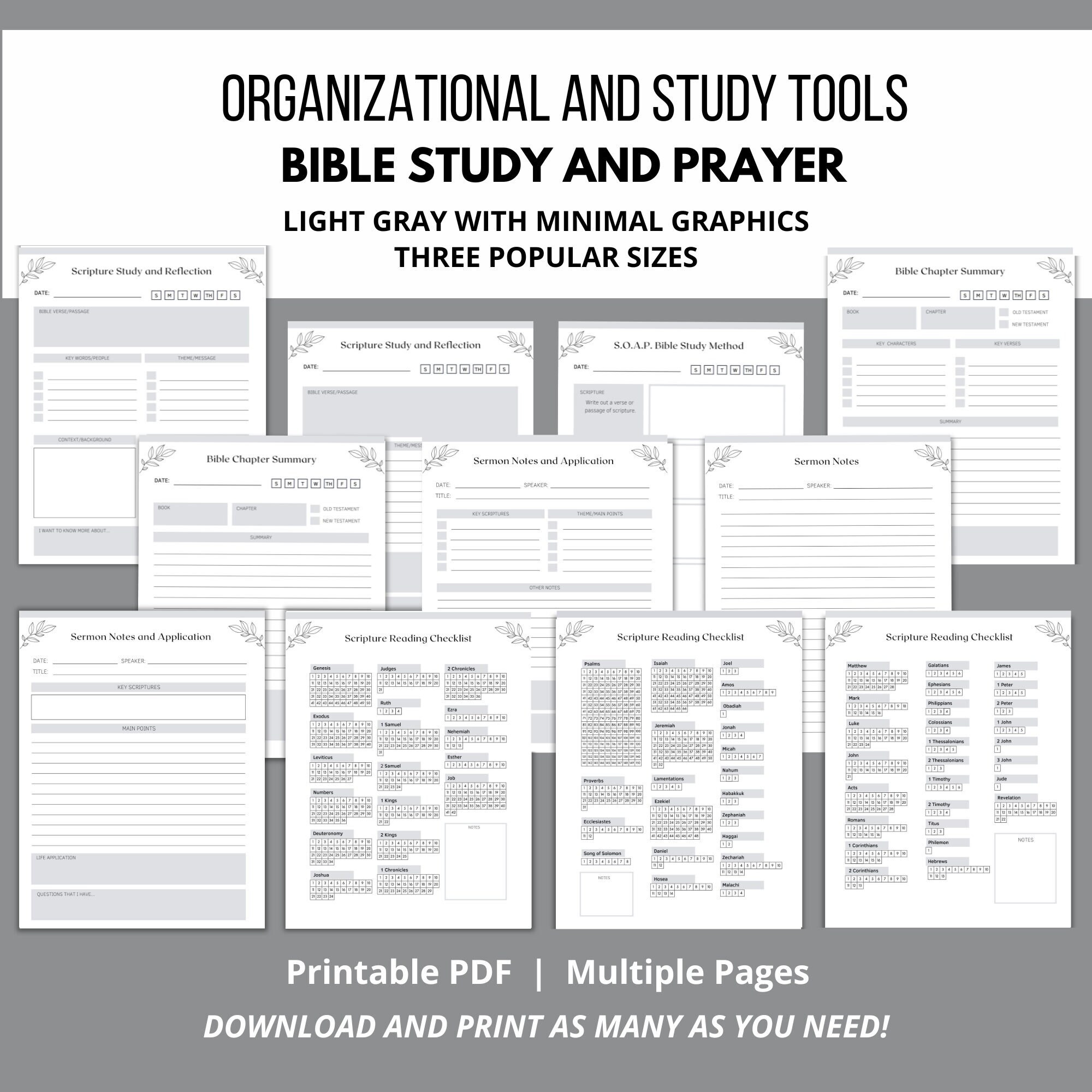 Prayer Tools.pdf Bible Study Tools, Scripture Study and Reflection, Prayer Requests ...