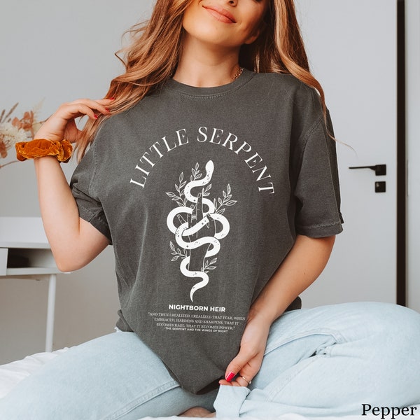 Little Serpent Tshirt, The Serpent & Wings of Night T-shirt, Serpent and the Wings of Night, Carissa Broadbent, Oraya, Crowns of Nyaxia