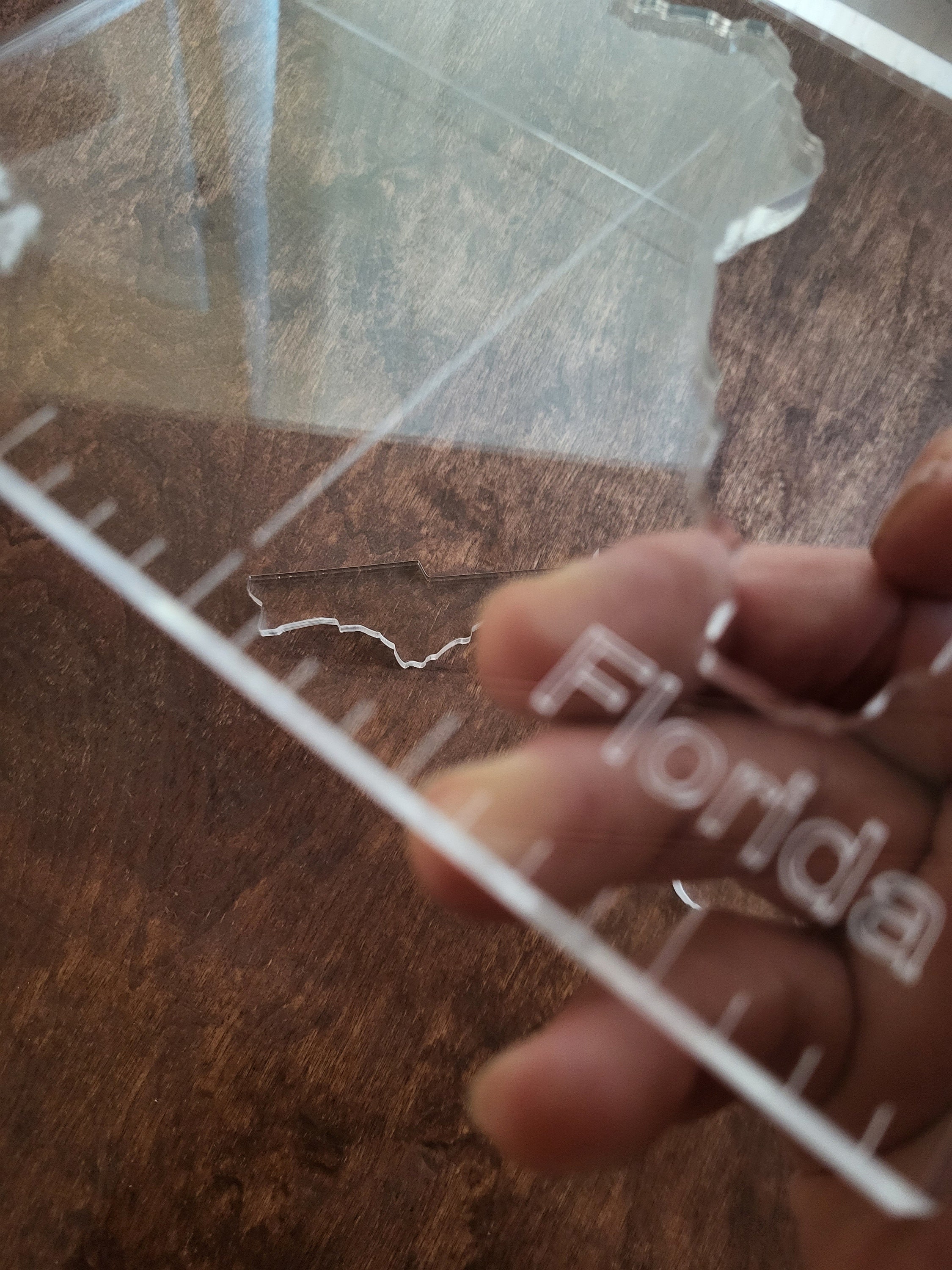 US State Florida Router Template Woodworkingleatherworkingacrylic