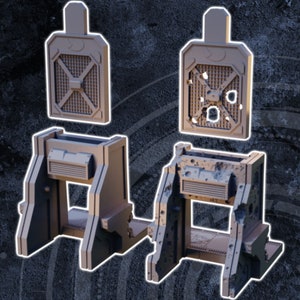 3D Printable Trench Gate and Door