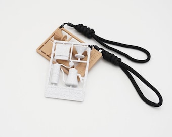 Pour Over Barista Joy Kit Keychain | 3D Printed Coffee Lover Gift