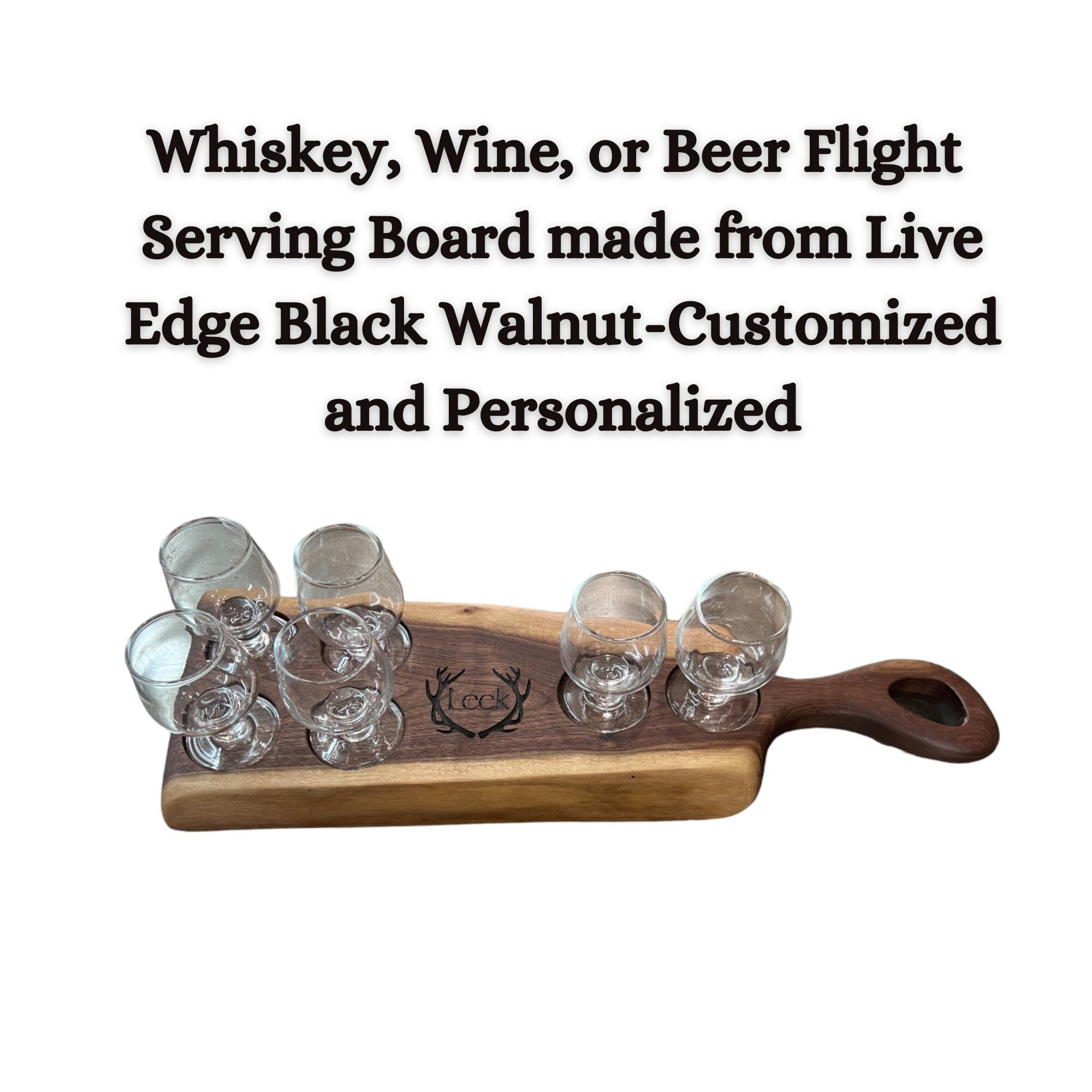 Wine Tasting Flight Board - BirchBarn Designs