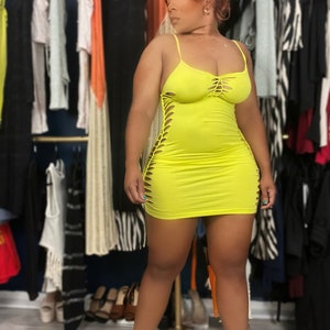 Cutting Up Dress