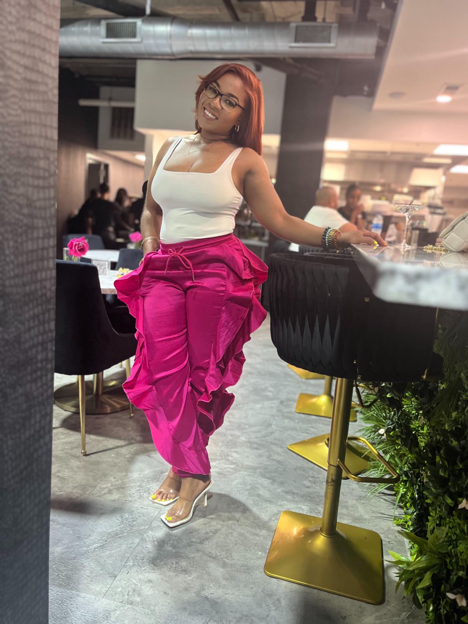 Treat Urself 「satin balloon short pants」 satin balloon short