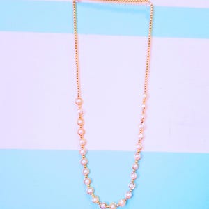 2 Pc Set Artificial Pearl Indian Mala for God or Goddess, Garland, Haar For festival, Pooja
