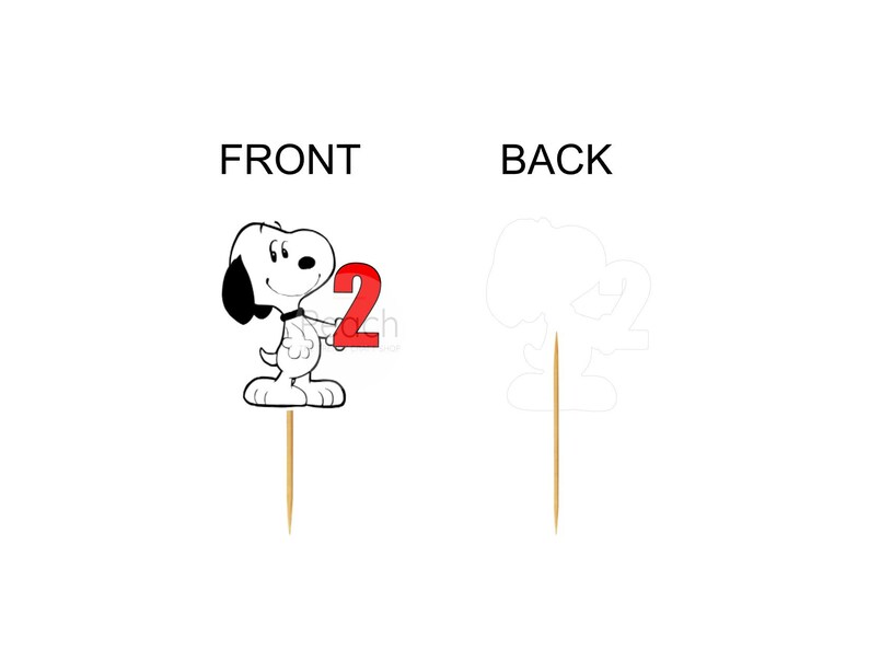Snoopy Custom Cupcake Toppers, Snoopy Birthday, Snoopy Custom Age ...