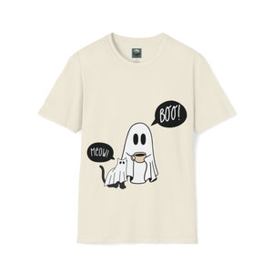 Ghost and Cat T-Shirt
