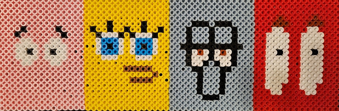 Spongebob Perler Beads - Etsy