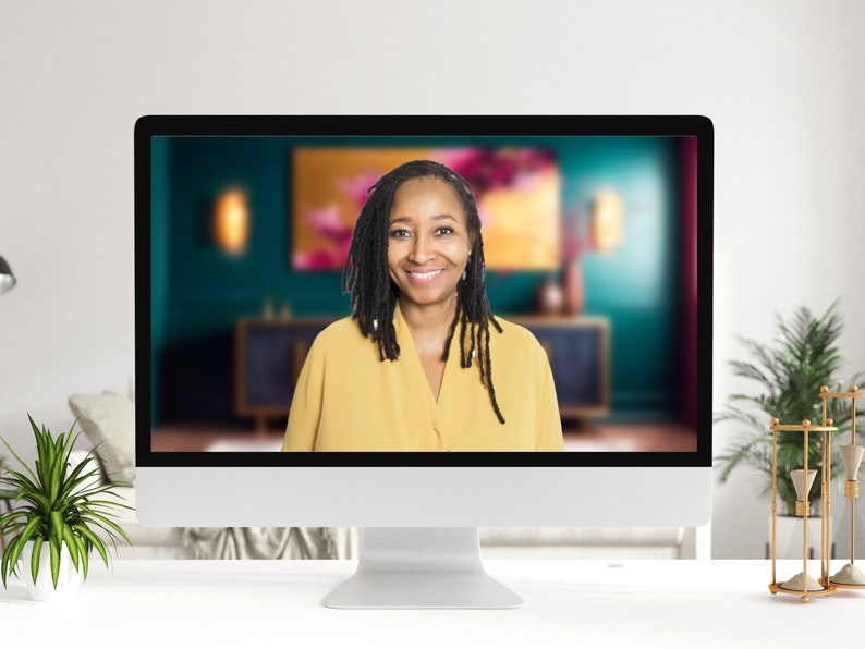10 Blurred Virtual Backgrounds Zoom ex Microsoft Etsy
