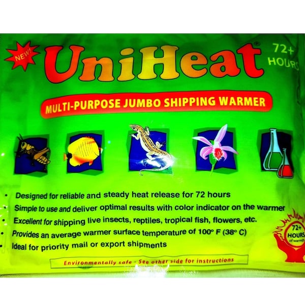 Uni heat pack-add on for cold shipping-plant shipping heat pack-insulation packet for shipping