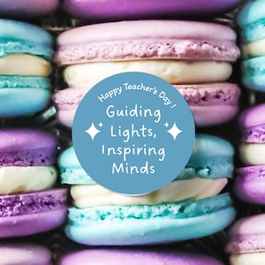 Happy Teacher's Day-stickers - serie 'Guiding Lights, Inspiring Minds'