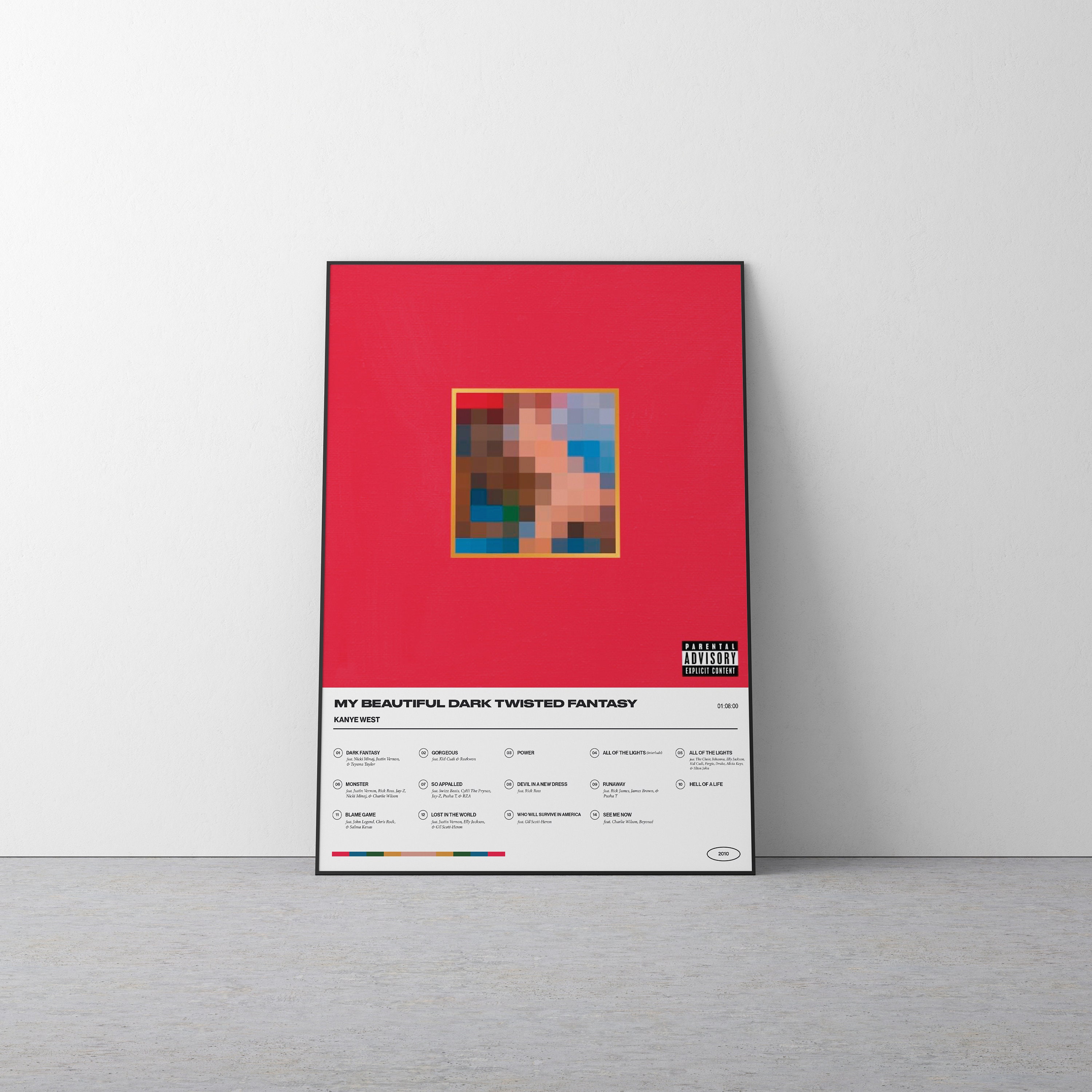 My Beautiful Dark Twisted Fantasy Original Cover