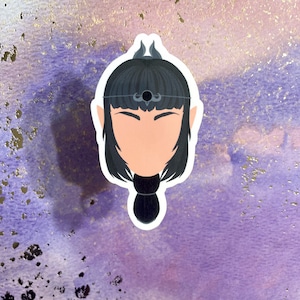 Shadowheart - Faceless Baldur&#39;s Gate 3 Water-Resistant Sticker