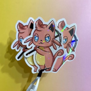 Cattiva - Palworld Water-Resistant Sticker