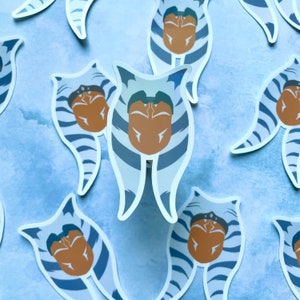Clone Wars Ahsoka - Star Wars Water-Resistant Stickers
