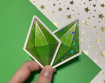 Plumbob - The Sims Water-Resistant Sticker