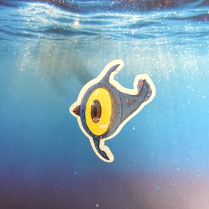 Peeper - Subnautica Peeper Water-Resistant Sticker