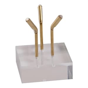 2 PCS - Acrilic Stand For Minerals Corals Geodes Rocks | Crystal Ball Base Holder Sphere Egg Display | Type A + Type B