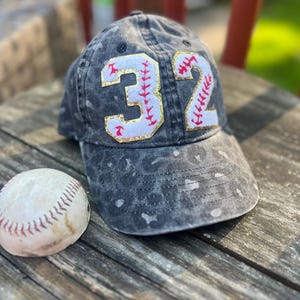 Baseball Number Hat
