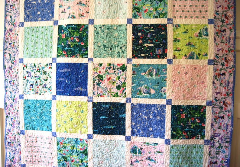 Riley Blake Designs, Forever Neverland, Pixie Squared Quilt Bundle - Etsy
