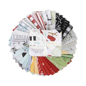 White As Snow FQs - J. Wecker Frisch, Riley Blake Designs