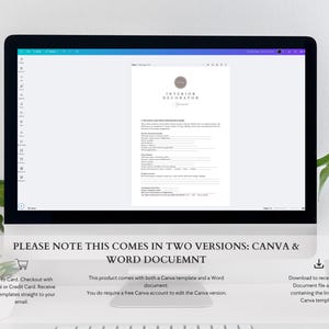 Interior Decorator Contract Template for Client Projects and Design Services, Ideal for Residential, Staging, or E-Design Work image 3