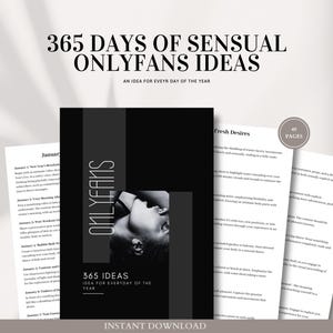 365 Tage sinnlicher Solo-Inhalt: OnlyFans Täglicher Inspirationskalender - Kreative und klare Ideen für Engagierte Fans das ganze Jahr über