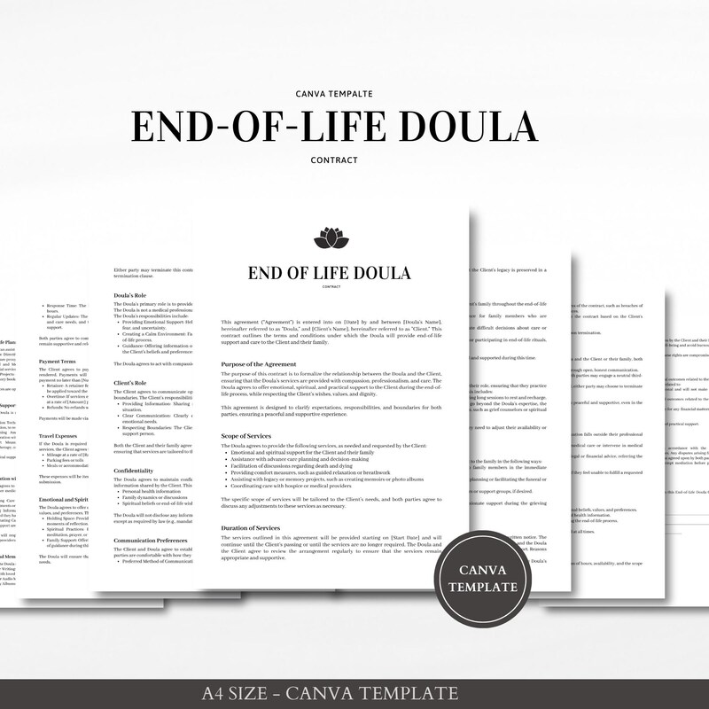 Doula Business Card - Etsy