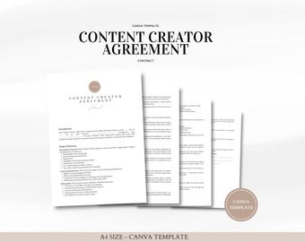 Modelo de contrato para creadores de contenido: contrato profesional para empresas y creadores