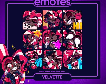 ハズビン ホテル / ベルベット シリーズ 1 エモート パック (9