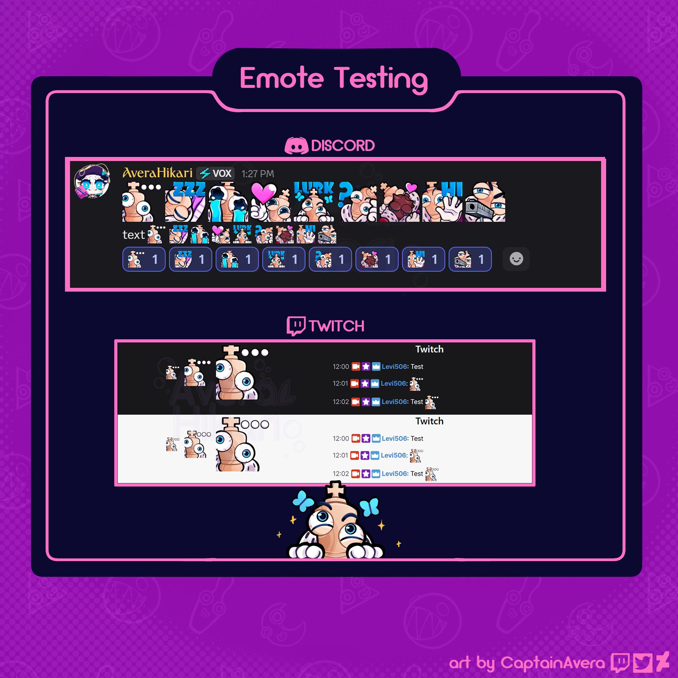 TADC Kinger Series 1 Emote Pack (9) DISCORD & TWITCH Emotes - Etsy