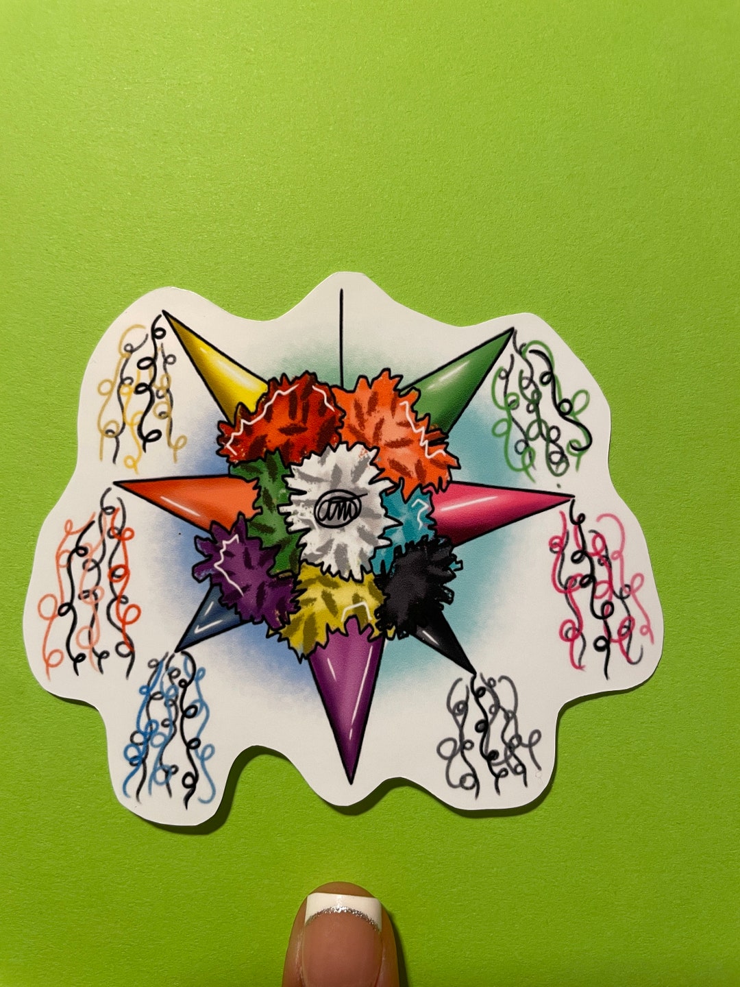 Colorful Birthday Piñata | Weatherproof Glossy Sticker - Etsy