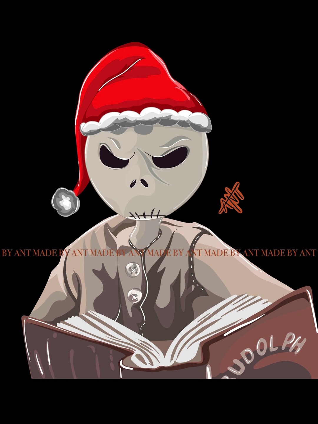 Nightmare Before Christmas Digital Art - Etsy
