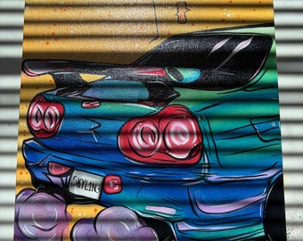 Nissan Skyline | Acrylic Painting
