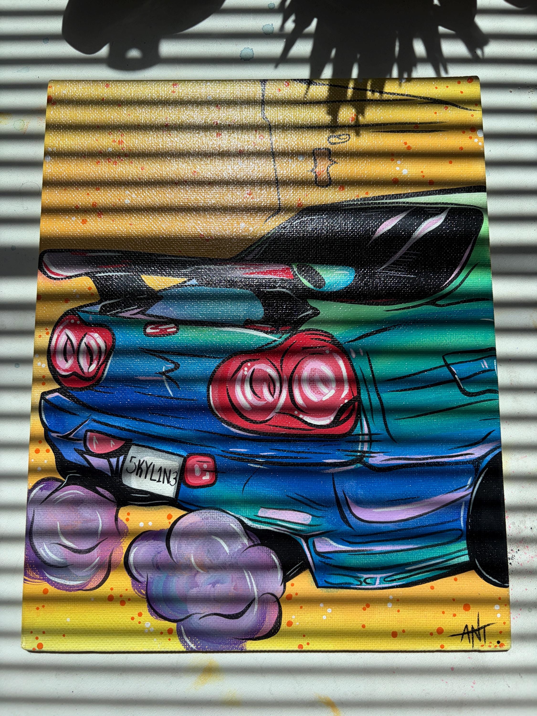 Posca canvas art - Etsy 日本