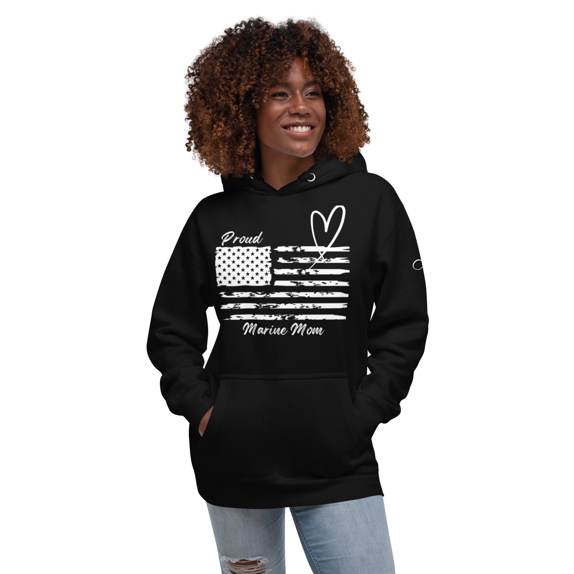 Marine Mom Hoodie Etsy
