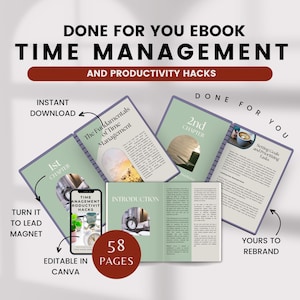 Zeitmanagement & Produktivität Hacks ebook, Procrastination überwinden, Meister-Zeitmanagement ebook, Tipps zur Steigerung der Produktivität und Procrastination